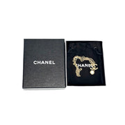 Chanel Double C Pearl Necklace